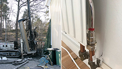 Bergvärmepumpen krånglade och kunden krävde pengarna tillbaka.